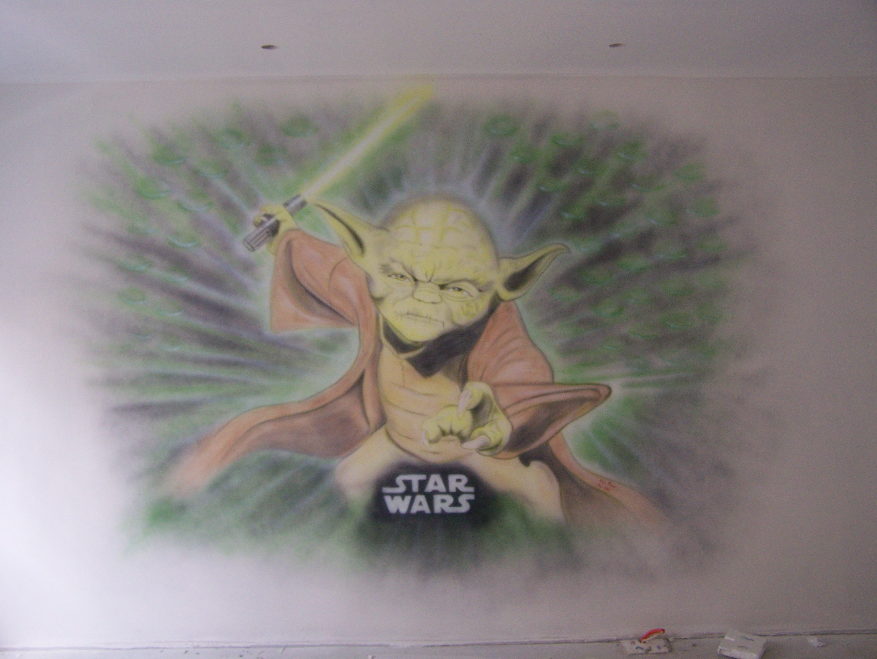 Wandbild Joda 05-2007 - 02