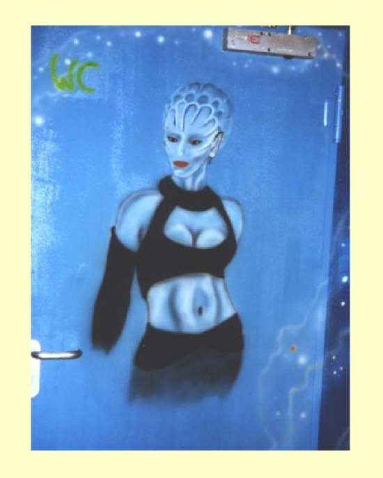 Trbemalung Alien