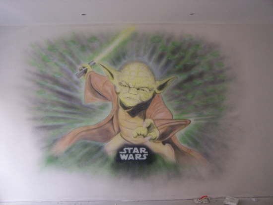 Wandbild Joda